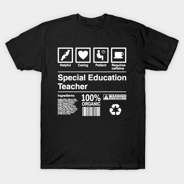 Special Education Teacher T-Shirt Gift T-Shirt by Alita Dehan